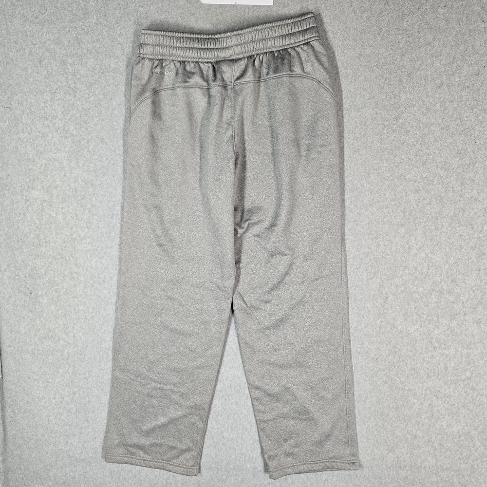 Under Armour Men Activewear Pants M Gray Sweatpants Fleece Air Force Logo Loose